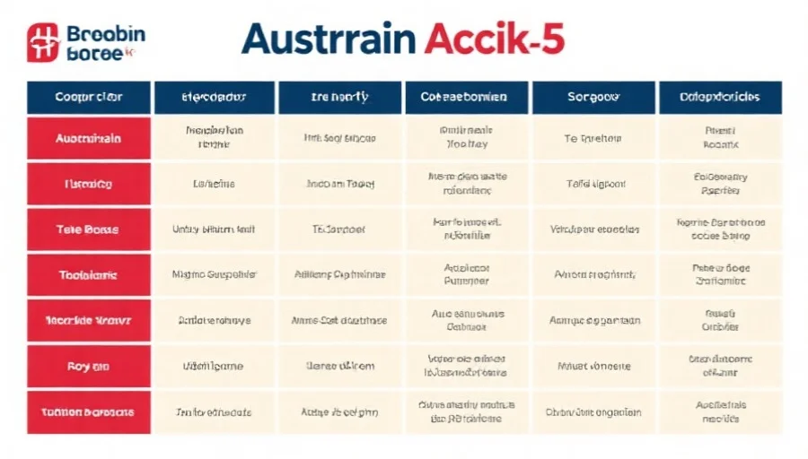 一张包含澳洲幸运5常用术语和解释的图表，简洁明了，适合新手参考
